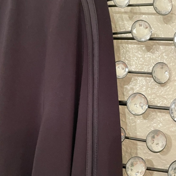 White House Black Market Woman’s Black Long Flutter Sleeve Top size smalll - Picture 4 of 16